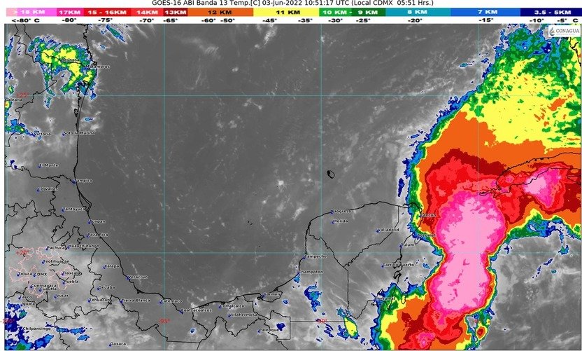 BOLETÍN METEOROLÓGICO DEL DÍA 03 DE JUNIO DEL 2022