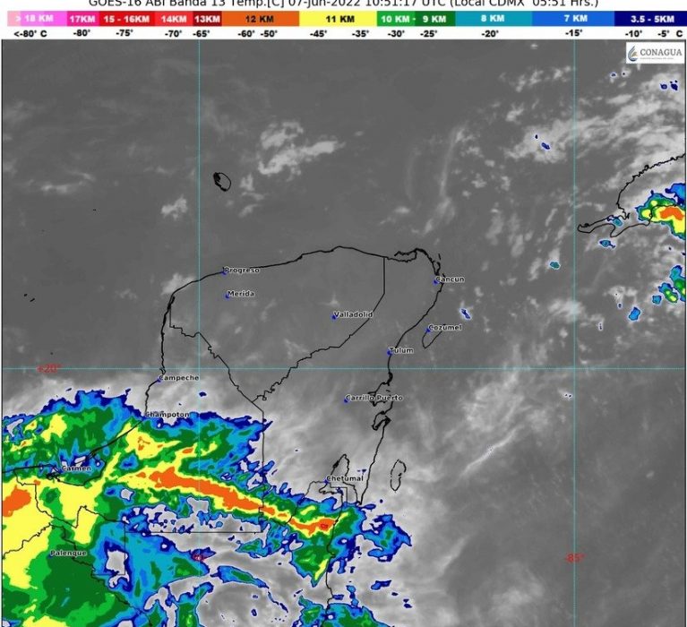 BOLETÍN METEOROLÓGICO DEL DÍA 07 DE JUNIO DEL 2022