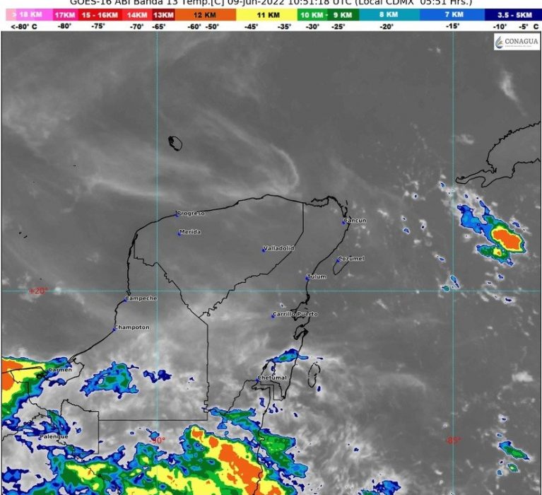 BOLETÍN METEOROLÓGICO DEL DÍA 09 DE JUNIO DEL 2022