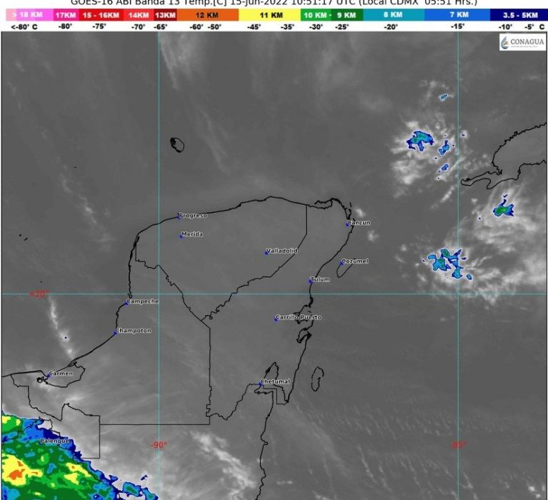 BOLETÍN METEOROLÓGICO DEL DÍA 15 DE JUNIO DEL 2022