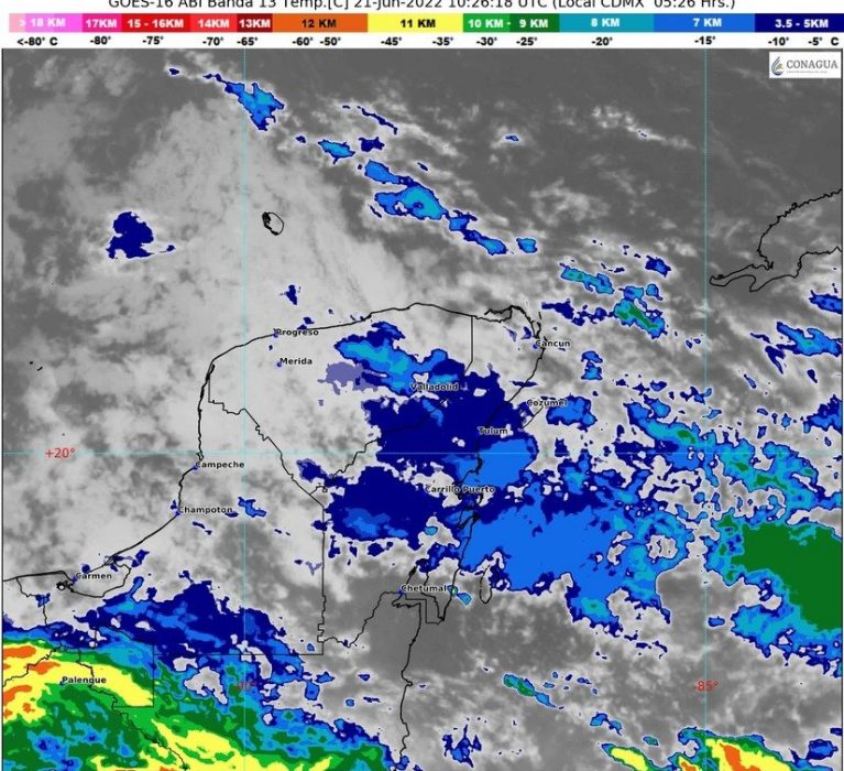 BOLETÍN METEOROLÓGICO DEL DÍA 21 DE JUNIO DEL 2022