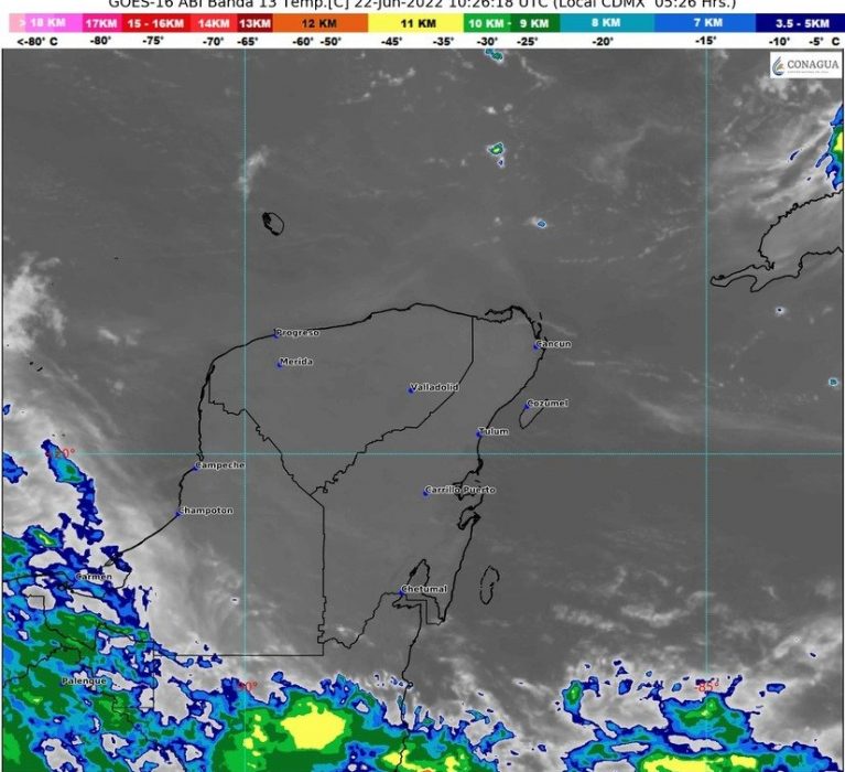 BOLETÍN METEOROLÓGICO DEL DÍA 22 DE JUNIO DEL 2022