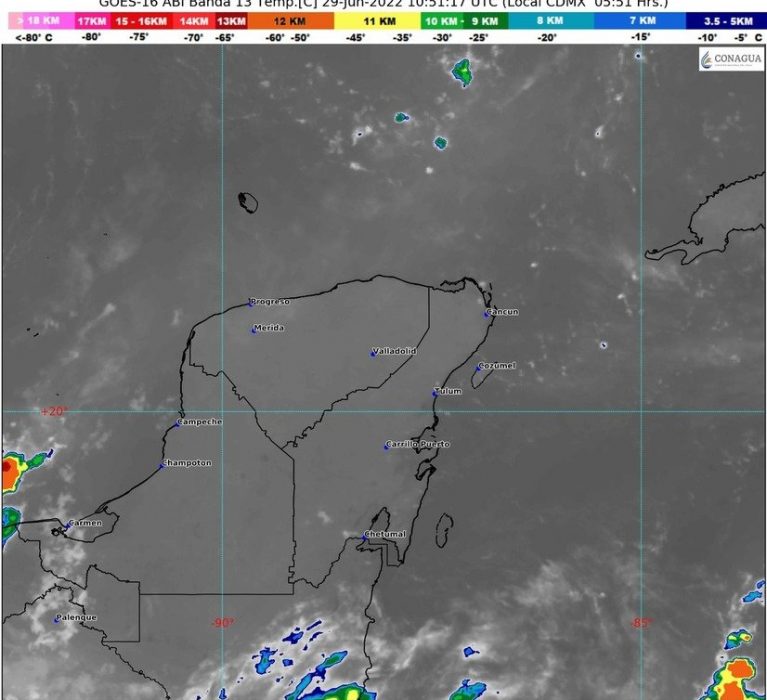 BOLETÍN METEOROLÓGICO DEL DÍA 29 DE JUNIO DEL 2022