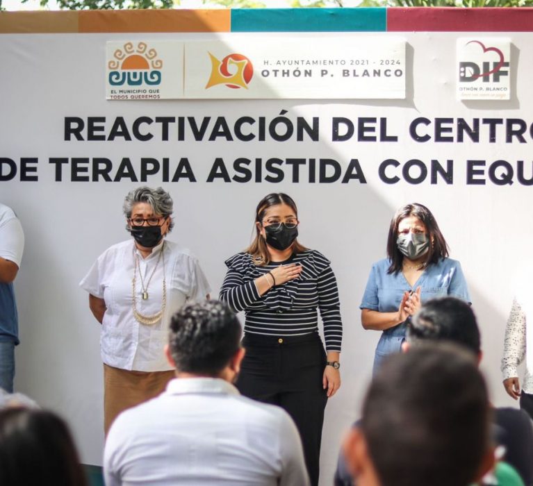 EL MUNICIPIO DE OTHÓN P. BLANCO REACTIVA ACTIVIDADES DE EQUINOTERAPIA