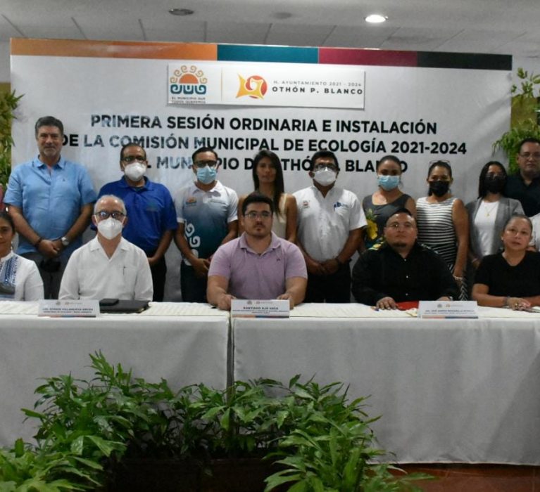INSTALAN COMITÉ MUNICIPAL DE ECOLOGÍA 2021-2024 DE OTHÓN P. BLANCO
