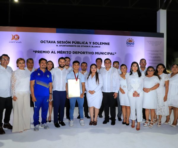EL H. AYUNTAMIENTO DE OPB ENTREGA EL “PREMIO AL MÉRITO DEPORTIVO MUNICIPAL 2022”