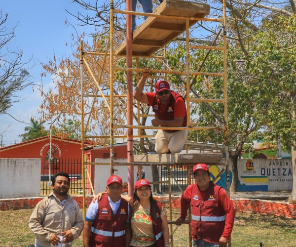 REHABILITA AYUNTAMIENTO DE OPB PARQUE QUETZALCÓATL