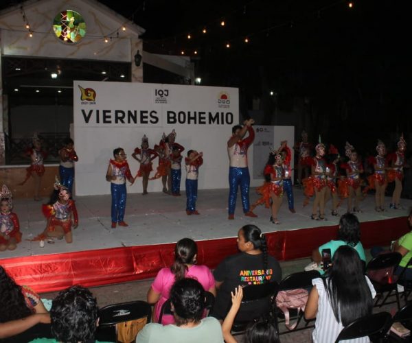 “VIERNES BOHEMIO” LLENA DE EMOCIÓN LA NOCHE CHETUMALEÑA