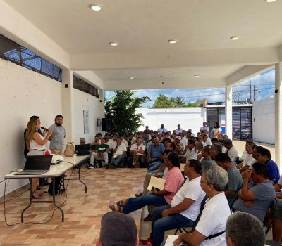 IMPARTEN CURSO EN OPB A OPERADORES DE TAXIS