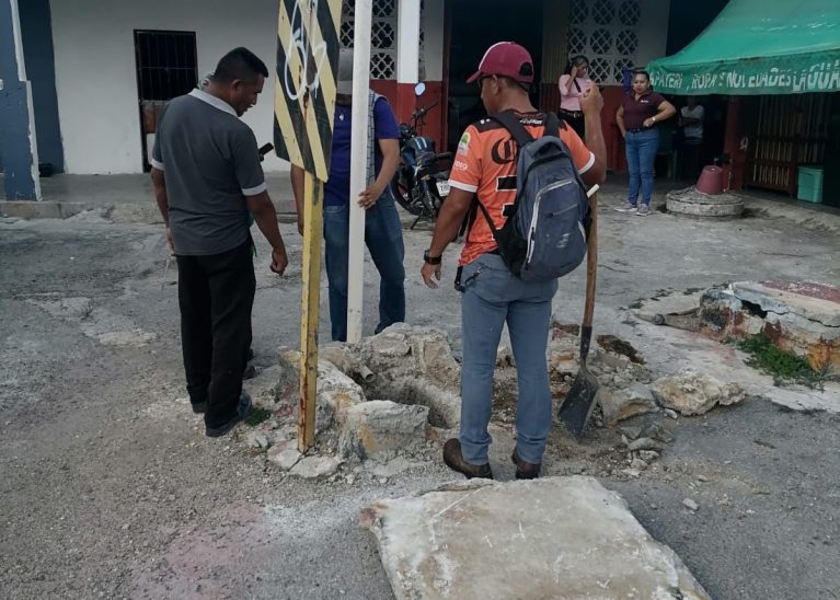 EL AYUNTAMIENTO DE OPB REALIZA MEJORAS EN MERCADOS DE CHETUMAL