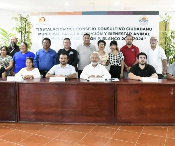 INSTALAN EL CONSEJO CONSULTIVO CIUDADANO MUNICIPAL PARA LA ATENCIÓN Y BIENESTAR ANIMAL DE OPB
