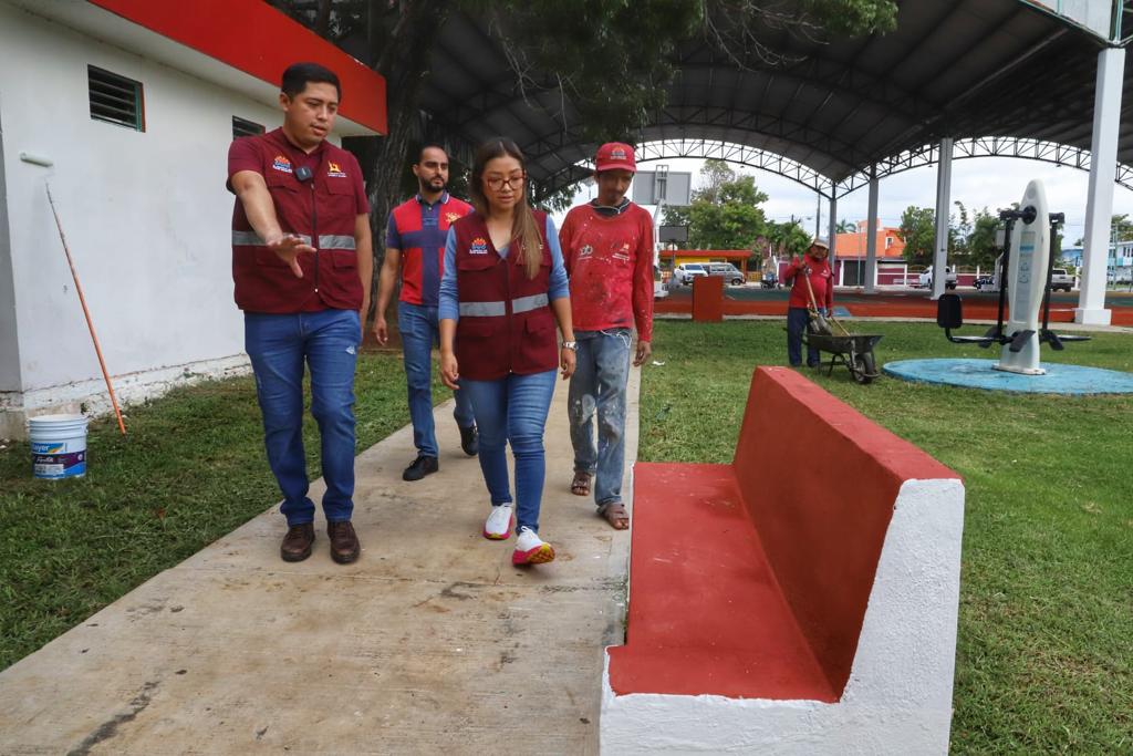 YENSUNNI MARTÍNEZ REPORTA AVANCES EN LA REHABILITACIÓN DEL PARQUE DE LAS CASITAS