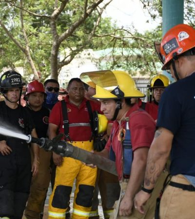 MANOS A LA OBRA CON EL PRIMER CONGRESO DE BOMBEROS 2023