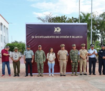 Arranca Operativo de Seguridad Vacaciones Semana Santa 2026 en Othón P. Blanco.