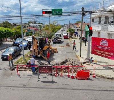 Arranca obra “Colector Nápoles” en atención a añeja demanda ciudadana de la colonia Italia.