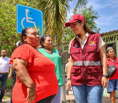 Yensunni Martínez atiende de cerca a vecinos de la colonia Forjadores y refuerza servicios públicos