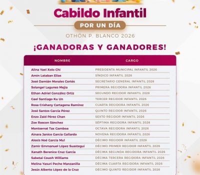 ¡Te presentamos a los niños y niñas que integrarán nuestro Cabildo Infantil por un Día 2026! 👧🏻👦🏻