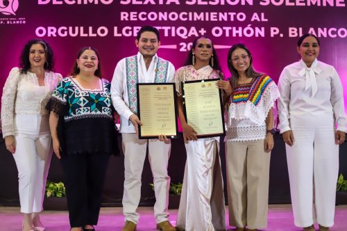 Con reconocimiento al Orgullo LGBTTTIQA+, Othón P. Blanco celebra el valor de vivir con autenticidad y servir a la comunidad.