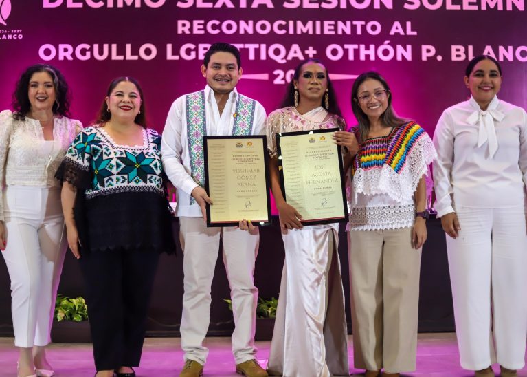 Con reconocimiento al Orgullo LGBTTTIQA+, Othón P. Blanco celebra el valor de vivir con autenticidad y servir a la comunidad.