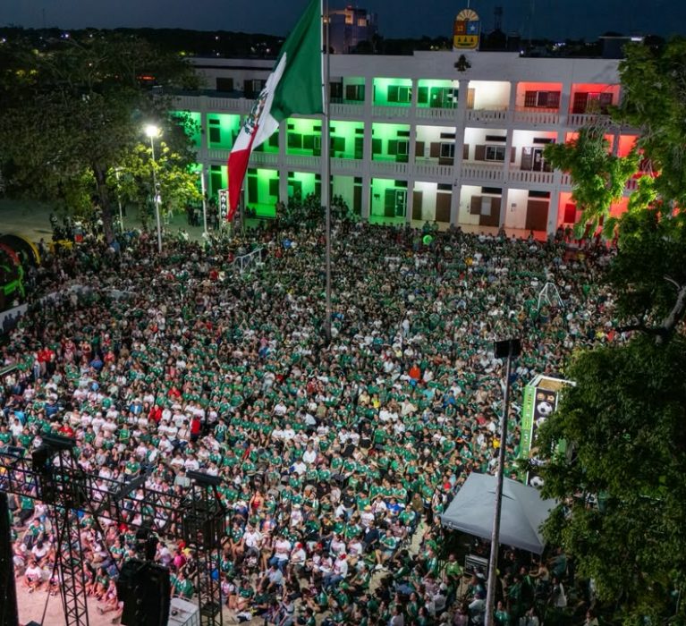 Chetumal vive una emocionante noche de FutFest que marcó el cierre de la participación de México en el Mundial.