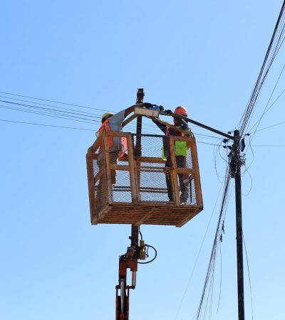 Arranca en la Centenario el Programa de Iluminación Integral en tu Colonia.