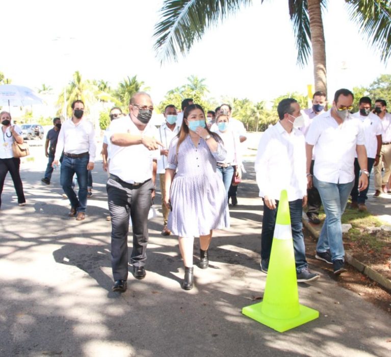 REMODELACIÓN DEL BOULEVARD BAHÍA ENALTECE CHETUMAL: YENSUNNI MARTÍNEZ.