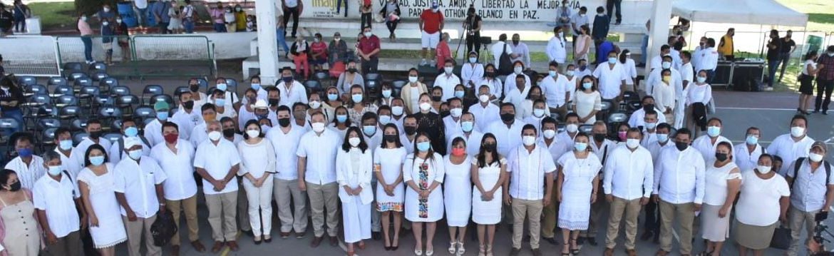 YENSUNNI MARTÍNEZ TOMA PROTESTA DE LEY A LAS AUTORIDADES DE LA ZONA RURAL OTHONENSE.