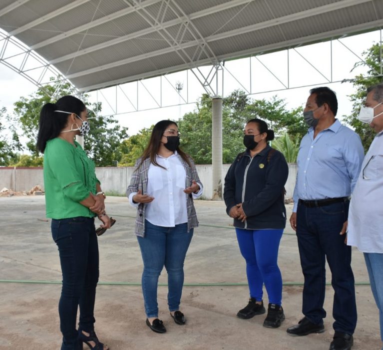 ESTUDIANTES DE LA SECUNDARIA DE LA COLONIA “AMÉRICAS I” CONTARÁN CON UN NUEVO DOMO DE USOS MÚLTIPLES: YENSUNNI MARTÍNEZ.