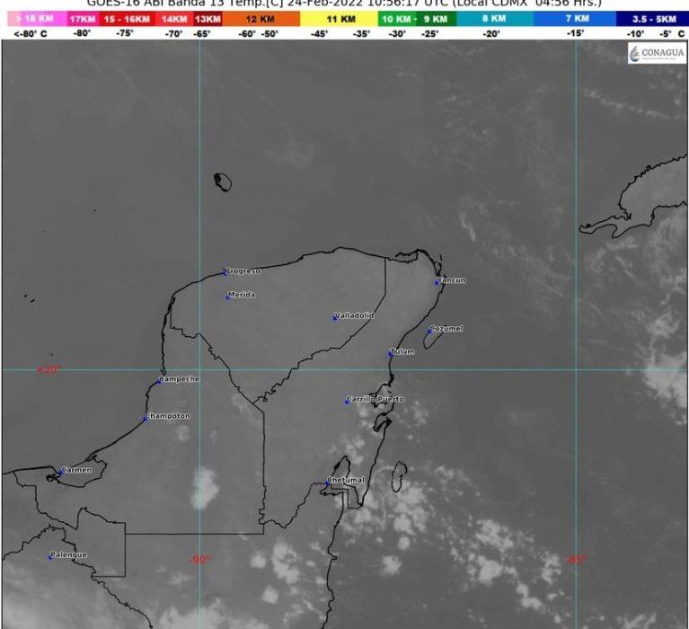 BOLETÍN METEOROLÓGICO DEL 24 DE FEBRERO DEL 2022