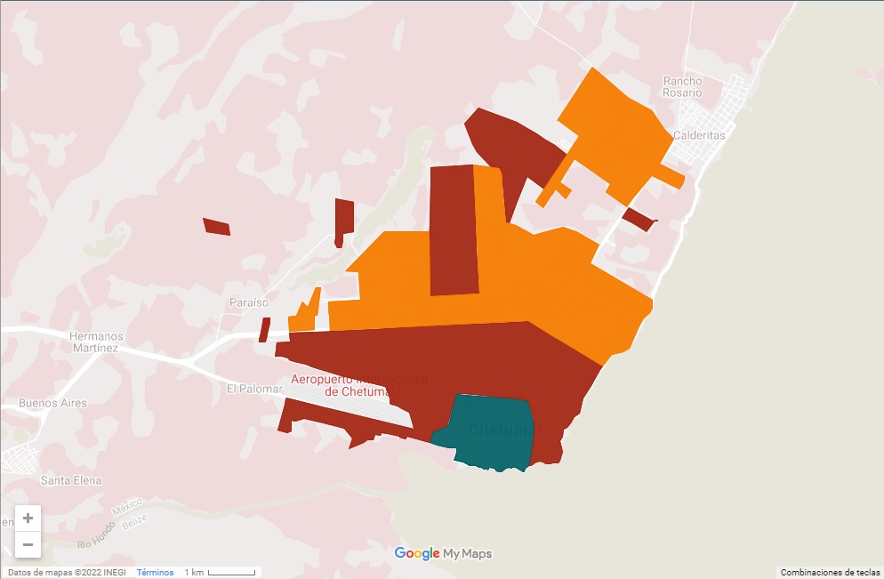 Mapa de rutas