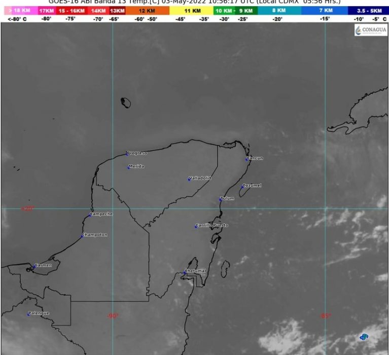 BOLETÍN METEOROLÓGICO DEL DÍA 03 DE MAYO DEL 2022