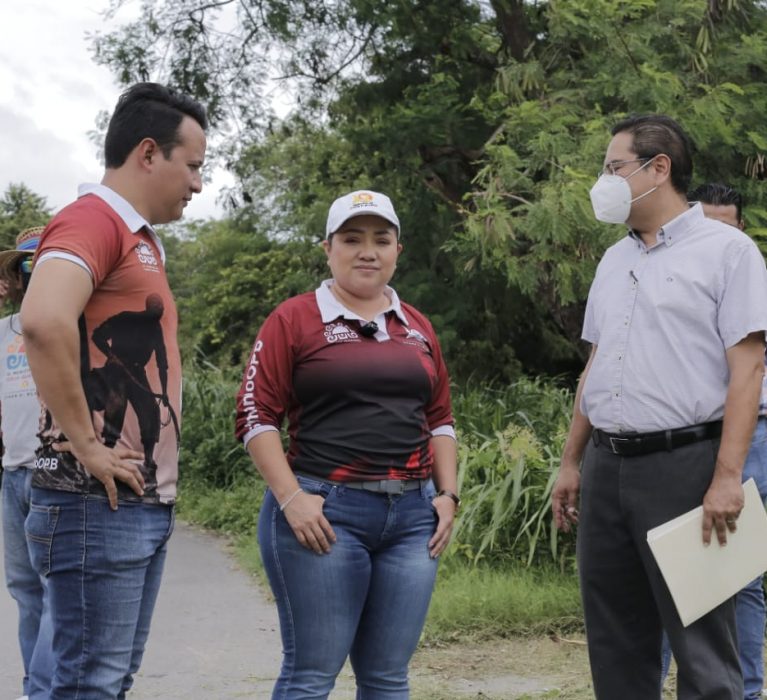 MUNICIPIO OPB VISITA LA COLONIA MILENIO CONSTATANDO LA REHABILITACIÓN DE SU PARQUE