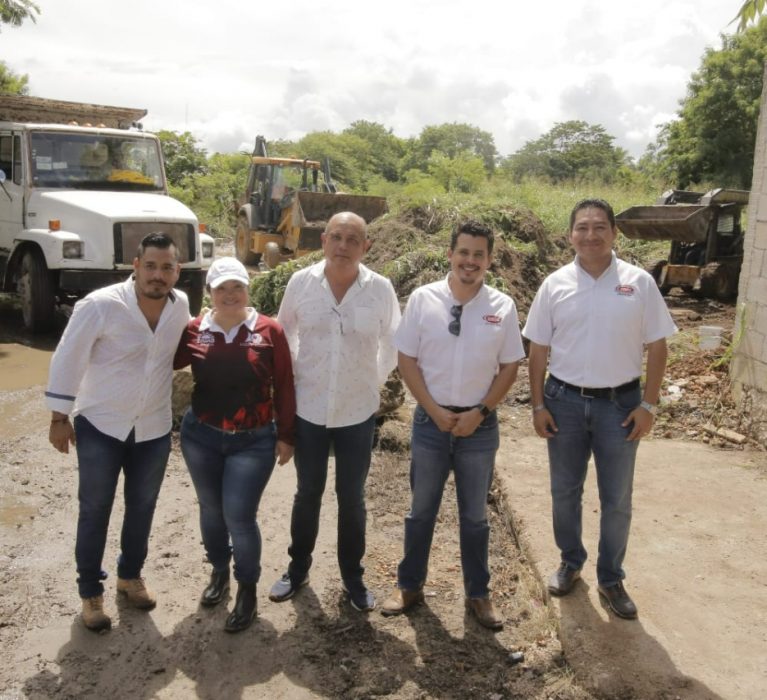 ACTIVIDADES PREVENTIVAS DE LIMPIEZA EN CHETUMAL PARA EVITAR INUNDACIONES: YENSUNNI MARTÍNEZ.