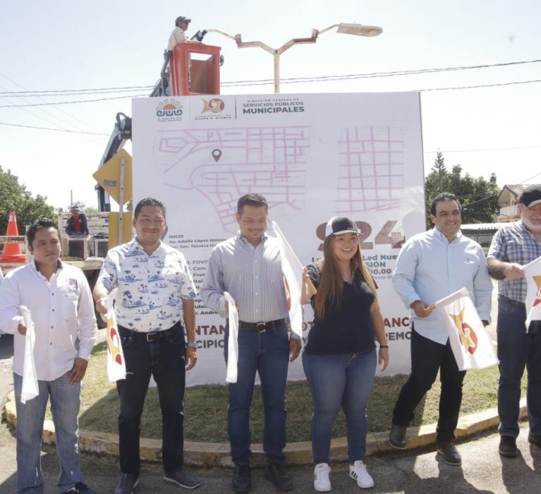 INVIERTE AYUNTAMIENTO DE OPB RECURSOS PROPIOS PARA SEGUNDA ETAPA DE 924 LUMINARIAS LED NUEVAS EN CHETUMAL