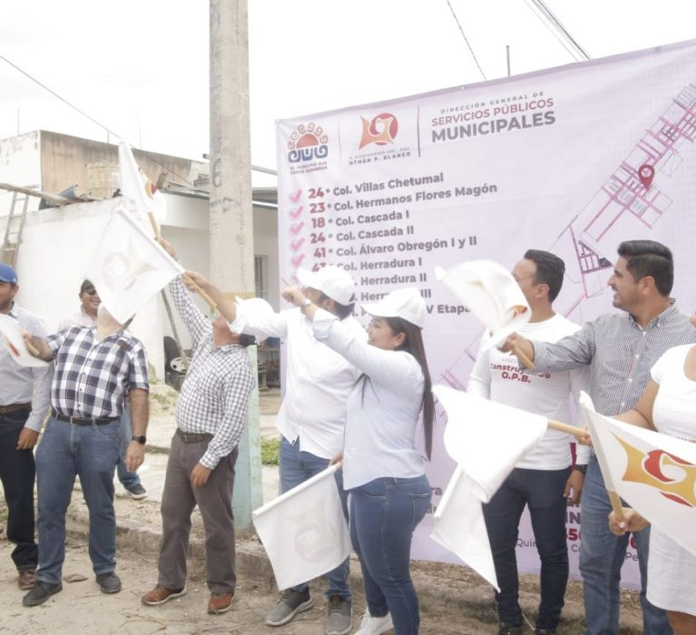 ARRANCA YENSUNNI MARTÍNEZ CON LA TERCERA ETAPA DE ILUMINACIÓN EN ZONA CENTRO Y COLONIAS CERCANAS