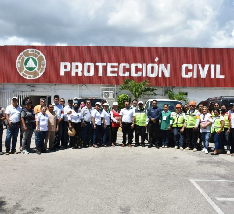 REALIZA PROTECCIÓN CIVIL DE OPB SIMULACRO DE INCENDIO