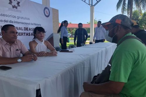 INICIA “JORNADA NACIONAL DE ASESORÍAS NOTARIALES A PUERTAS ABIERTAS” EN EL PARQUE DE LA ALAMEDA
