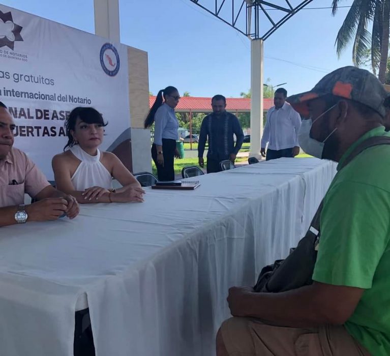 INICIA “JORNADA NACIONAL DE ASESORÍAS NOTARIALES A PUERTAS ABIERTAS” EN EL PARQUE DE LA ALAMEDA