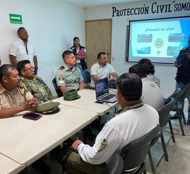 PREPARAN BANDERAZO DEL OPERATIVO VACACIONAL “GUADALUPE REYES 2022-2023”