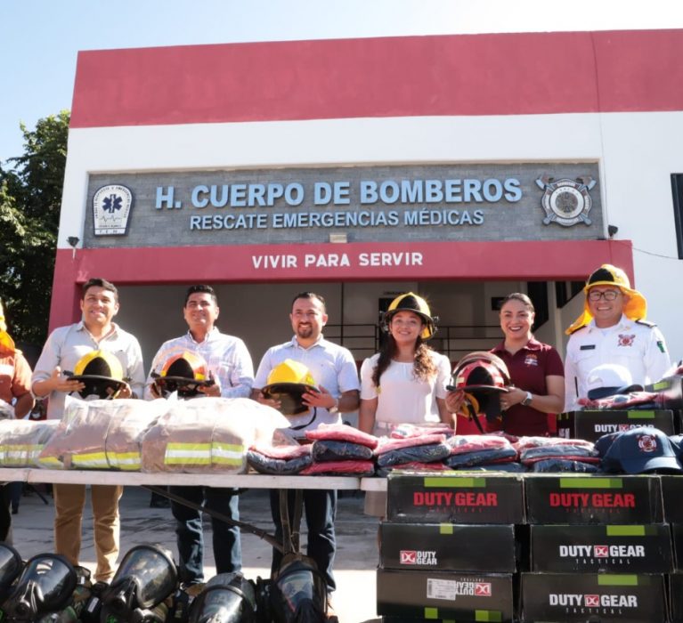 REFUERZAN LABOR DE BOMBEROS DE OPB