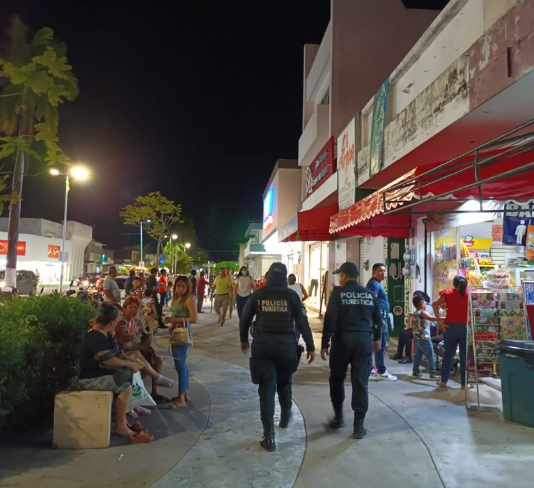 SEGURIDAD PÚBLICA MUNICIPAL REALIZA ACCIONES PREVENTIVAS PARA SALVAGUARDAR A LAS Y LOS OTHONENSES