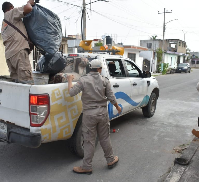 INICIA AYUNTAMIENTO DE OPB TRABAJOS PARA LA ELIMINACIÓN DE CRIADEROS DE MOSCOS