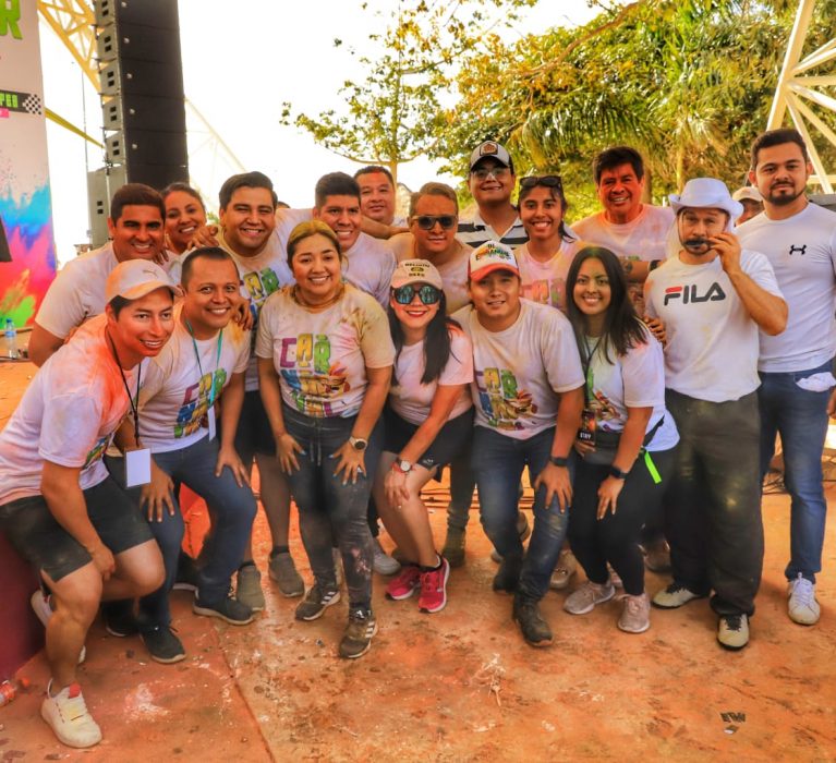 CARNAVAL DE CHETUMAL LLENA DE ALEGRÍA Y COLOR EL BOULEVARD BAHÍA CON LA CARRERA DE COLORES