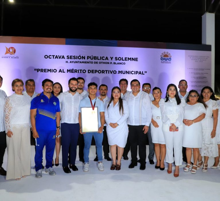 EL H. AYUNTAMIENTO DE OPB ENTREGA EL “PREMIO AL MÉRITO DEPORTIVO MUNICIPAL 2022”