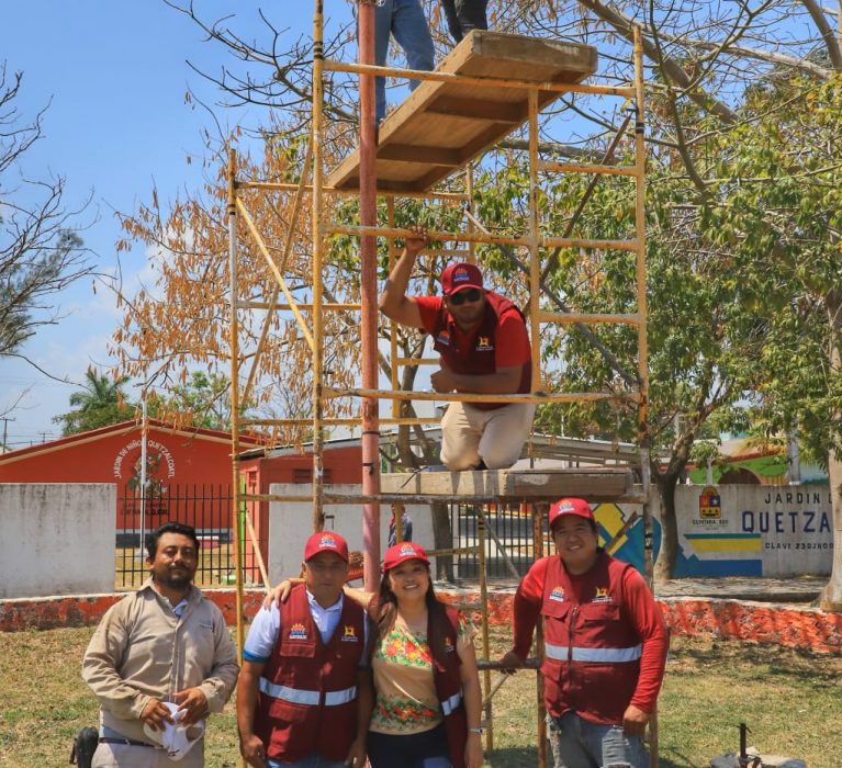 REHABILITA AYUNTAMIENTO DE OPB PARQUE QUETZALCÓATL