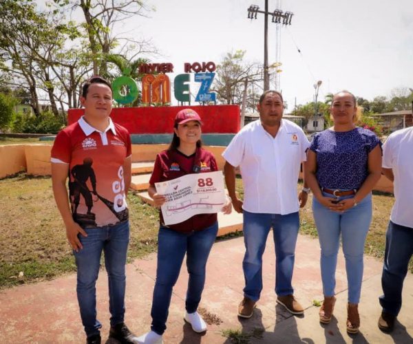 AYUNTAMIENTO DE OPB TRABAJA PARA LLEVAR ALUMBRADO PÚBLICO A LA ALCALDÍA JAVIER ROJO GÓMEZ