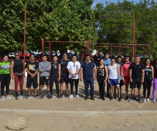 GRAN RESPUESTA DE JÓVENES AL PRIMER TORNEO DE CALISTENIA BATALLA DE BARRAS IMJUVE 2023