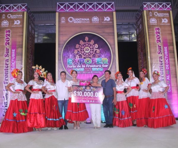 Naomi René Bastarrachea Castillo, es la ganadora del concurso de belleza para “Reina de la Feria de la Frontera Sur 2023” que se realizará del 13 al 28 de octubre del presente año.