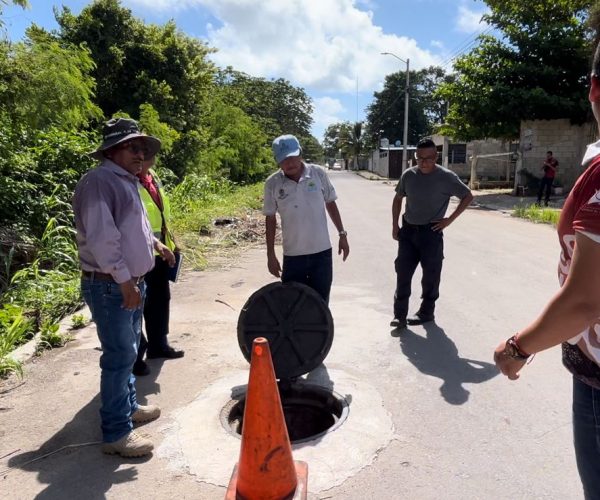 CONTINÚAN TRABAJOS EN LA COLONIA PACTO OBRERO