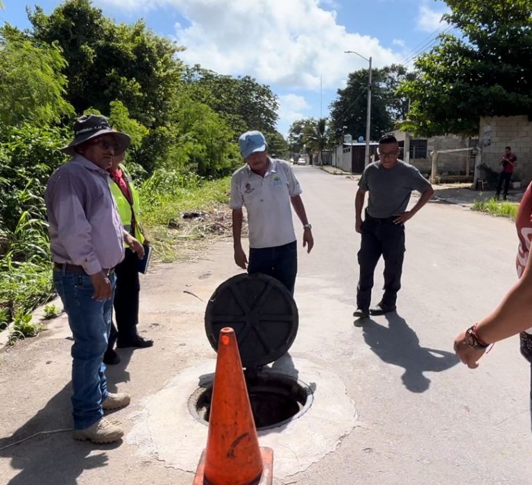 CONTINÚAN TRABAJOS EN LA COLONIA PACTO OBRERO